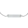 Bracelet d&rsquo;identification Sadie en acier inoxydable