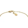 Bracelet d’identité Sadie en acier inoxydable doré Bracelet d’identité Sadie en acier inoxydable doré