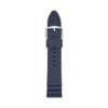 Bracelet de montre en silicone bleu foncé 22 mm