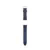 Bracelet de montre en silicone bleu foncé 22 mm