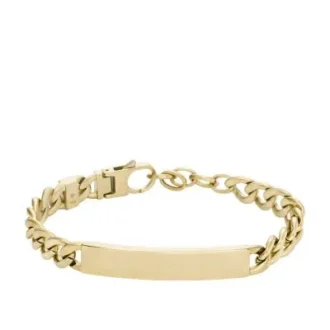 Bracelet Ellis en acier inoxydable doré