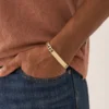 Bracelet Ellis en acier inoxydable doré Bracelet Ellis en acier inoxydable doré