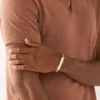Bracelet Ellis en acier inoxydable doré Bracelet Ellis en acier inoxydable doré