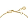 Bracelet Ellis à formes mixtes en laiton doré Bracelet Ellis à formes mixtes en laiton doré
