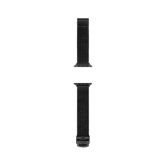 Bracelet en acier inoxydable noir 42/44/45/46/49 mm pour Apple Watch®