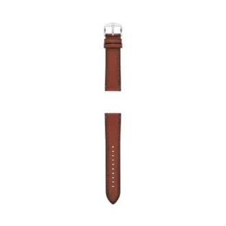 Bracelet en cuir LiteHide™ ambré de 22 mm