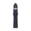 Bracelet en cuir LiteHide™ bleu marine de 22 mm