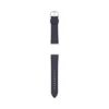 Bracelet en cuir LiteHide™ bleu marine de 22 mm