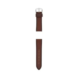 Bracelet en cuir LiteHide™ marron clair 24 mm