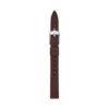 Bracelet en cuir LiteHide™ marron foncé 12 mm