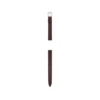 Bracelet en cuir LiteHide™ marron foncé 12 mm