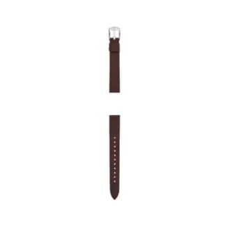 Bracelet en cuir LiteHide™ marron foncé 14 mm