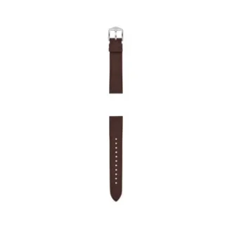 Bracelet en cuir LiteHide™ marron foncé 18 mm