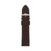 Bracelet en cuir LiteHide™ marron foncé 24 mm