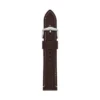 Bracelet en cuir LiteHide™ marron foncé de 22 mm