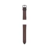 Bracelet en cuir LiteHide™ marron foncé de 22 mm