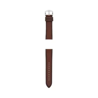 Bracelet en cuir LiteHide™ marron foncé de 22 mm