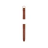 Bracelet en cuir LiteHide™ marron moyen 16 mm