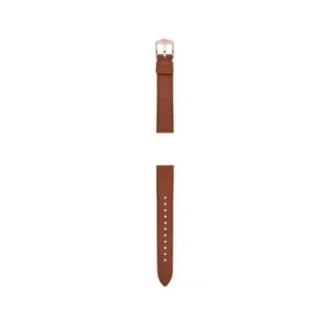 Bracelet en cuir LiteHide™ marron moyen 16 mm