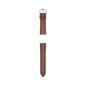 Bracelet en cuir LiteHide™ marron moyen 22 mm