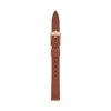 Bracelet en cuir LiteHide™ marron moyen de 12 mm