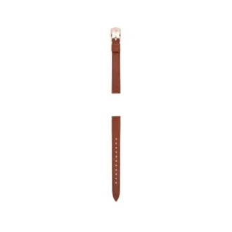 Bracelet en cuir LiteHide™ marron moyen de 12 mm