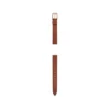 Bracelet en cuir LiteHide™ marron moyen de 14 mm