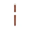 Bracelet en cuir LiteHide™ marron moyen de 18 mm