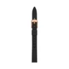Bracelet en cuir LiteHide™ noir 12 mm