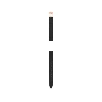 Bracelet en cuir LiteHide™ noir 12 mm