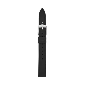 Bracelet en cuir LiteHide™ noir 14 mm
