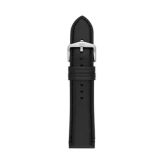 Bracelet en cuir LiteHide™ noir 24 mm