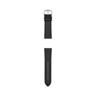Bracelet en cuir LiteHide™ noir 24 mm