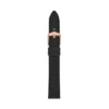 Bracelet en cuir LiteHide™ noir de 16 mm