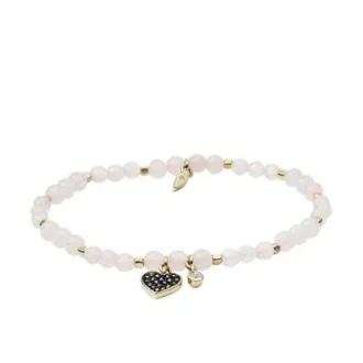 Bracelet en quartz rose