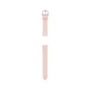 Bracelet en silicone rose pâle de 18 mm