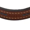 Bracelet Everett à bracelet en cuir marron surpiqué Bracelet Everett à bracelet en cuir marron surpiqué