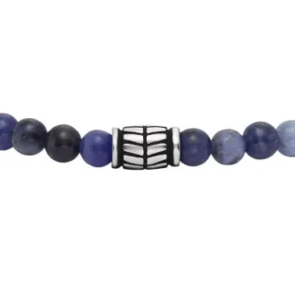 Bracelet Everett en perles de sodalite