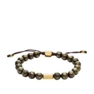 Bracelet Galaxy Beads en perles de pyrite grise