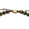 Bracelet Galaxy Beads en perles de pyrite grise Bracelet Galaxy Beads en perles de pyrite grise
