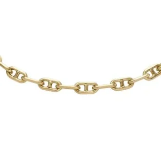 Bracelet Heritage Crest en laiton doré avec chaîne en nacre
