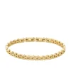 Bracelet à maillons Arden en acier inoxydable doré