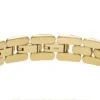 Bracelet à maillons Arden en acier inoxydable doré