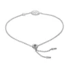 Bracelet à maillons en argent sterling et nacre