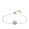 Bracelet à maillons Merrit Classic en acier inoxydable doré à l&rsquo;or rose et nacre