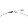 Bracelet à maillons Merrit intemporel en acier inoxydable argenté et nacre
