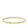Bracelet manchette Sadie Shine Bright en acier inoxydable doré