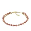 Bracelet multi-rangs en rhodochrosite rose empilable Bracelet multi-rangs en rhodochrosite rose empilable