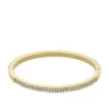 Bracelet rigide Ellis Pavé Glitz en acier inoxydable doré Bracelet rigide Ellis Pavé Glitz en acier inoxydable doré
