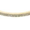 Bracelet rigide Ellis Pavé Glitz en acier inoxydable doré Bracelet rigide Ellis Pavé Glitz en acier inoxydable doré